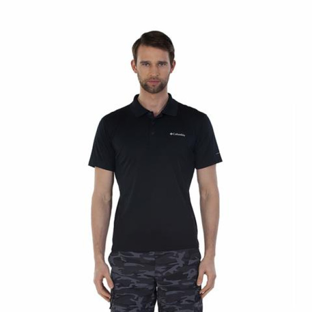 Мужская футболка Columbia Am6082 Zero Rules Polo Черный S