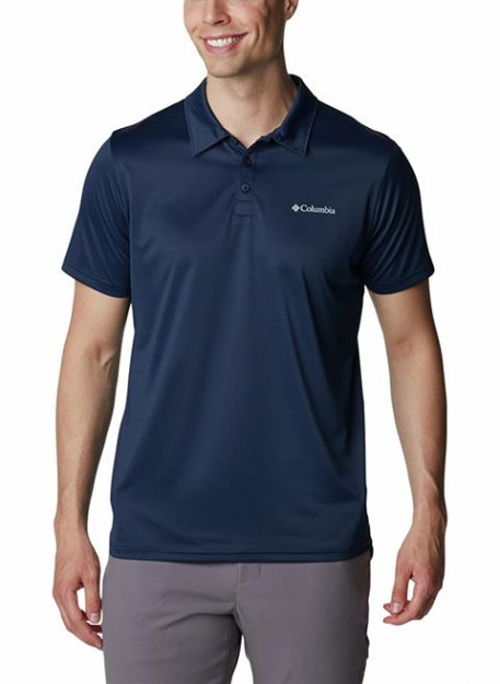 Columbia Hike erkaklar Polo t-shirt to'q ko'k S