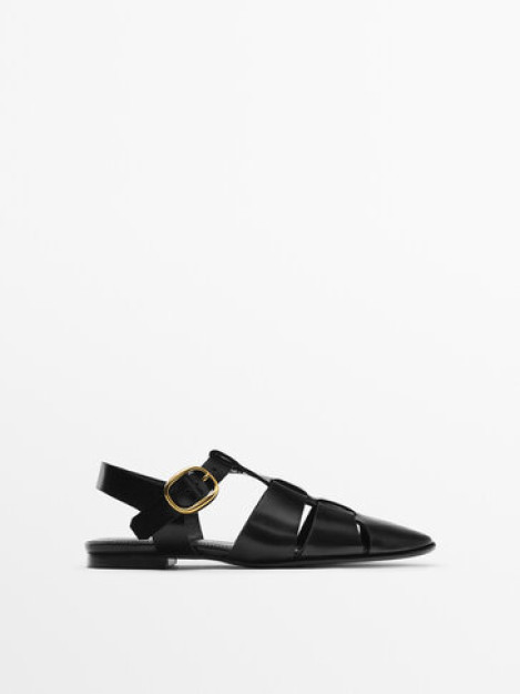 41 qisqichli charm sandal