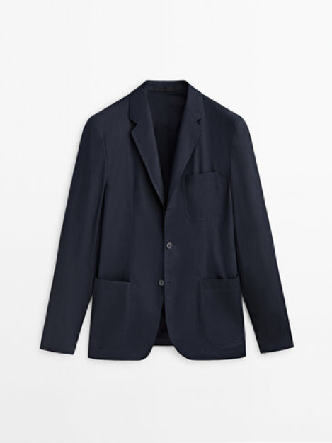 Klassik poplin Blazer-Studio 54