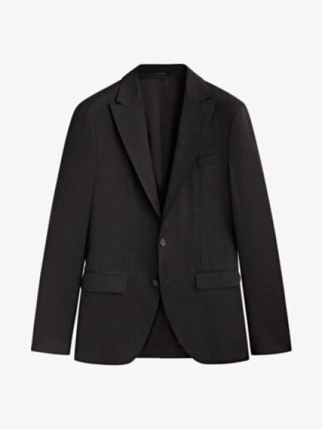 Kulrang jun shaffof klassik Blazer 56