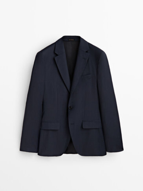 100% toza jun ko'ylagi Houndstoot kostyum Blazer 46
