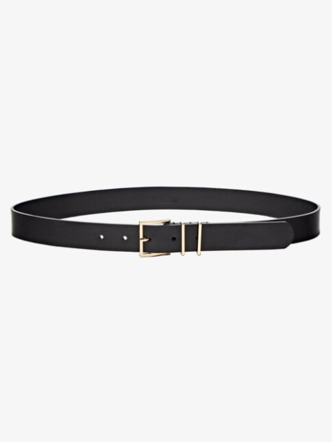 L / 90cm ikki halqali kvadrat tokali charm kamar