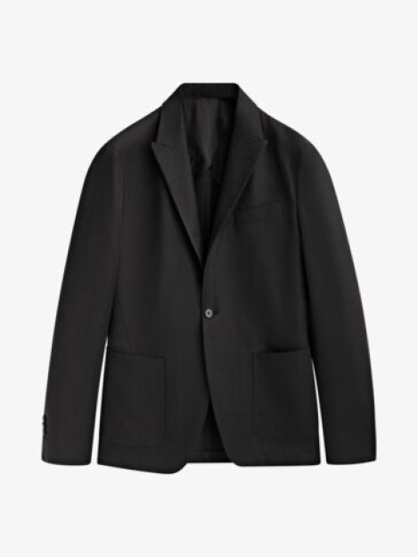 Klassik paxta va zig'ir Blazer-Studio 48
