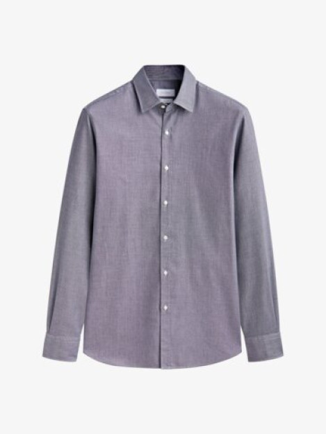 Bird ' s-eye XL o'rnatilgan teksturali ko'ylak
