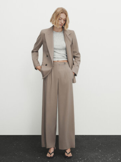 Yolg'on ikki ko'krakli Blazer 36
