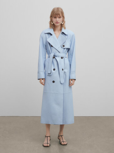 Napa charm kamarli Trench palto, Studio S model paltosi