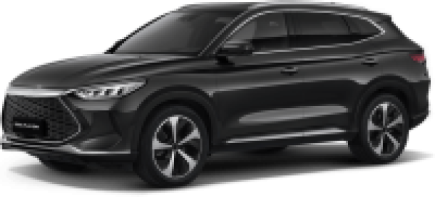 Электромобиль BYD Song Plus DM-i AWD 100km Flagship, черный