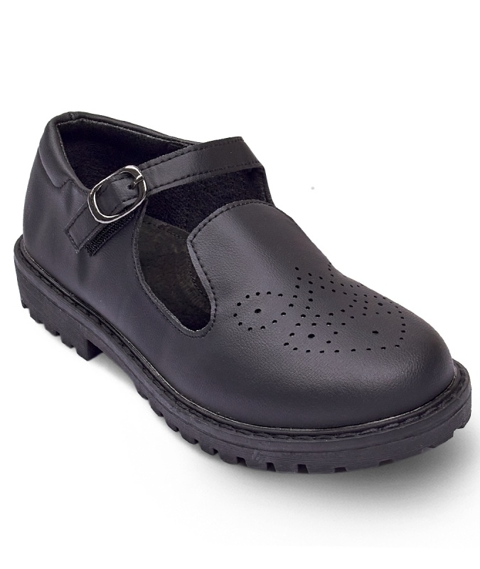Qora ekologik charm poyabzal DF7271-8 Persey DF7271-8 qora 35 persey