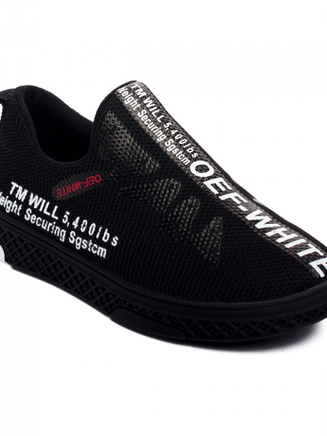 Slip-ons qora to'qimachilik Tf770 Persey Tf770 qora 26 persey