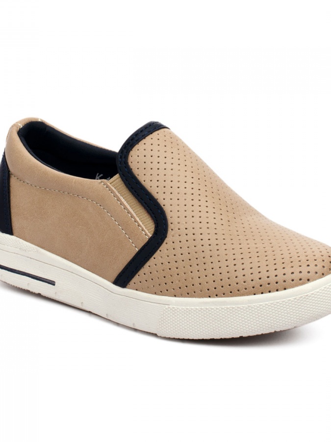 Slip-Ons Bej Ekologik Teri K-1055 Persey K-1055 Oq 30 persey