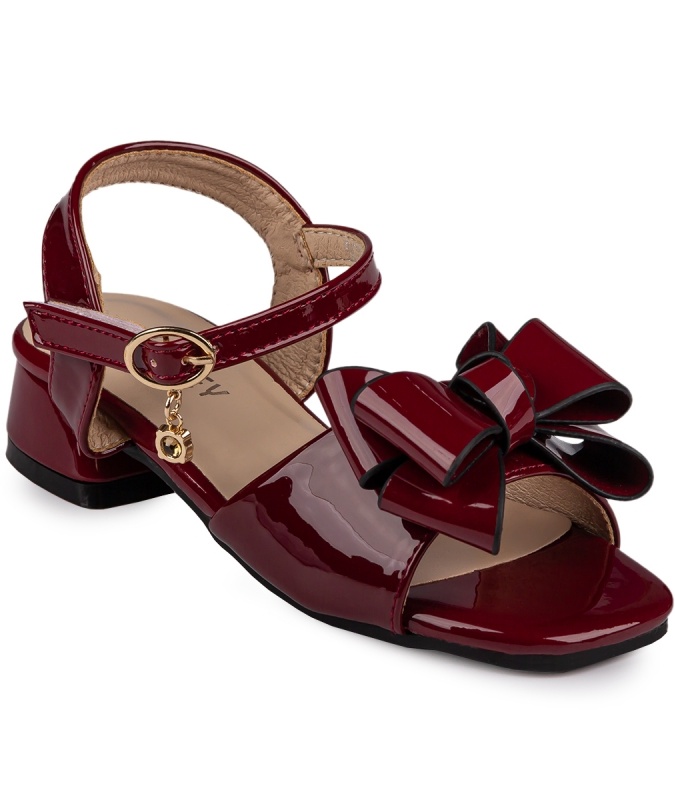 Sandallar Bordo lak DG2200 Persey Dg2200 Bordo 27 persey
