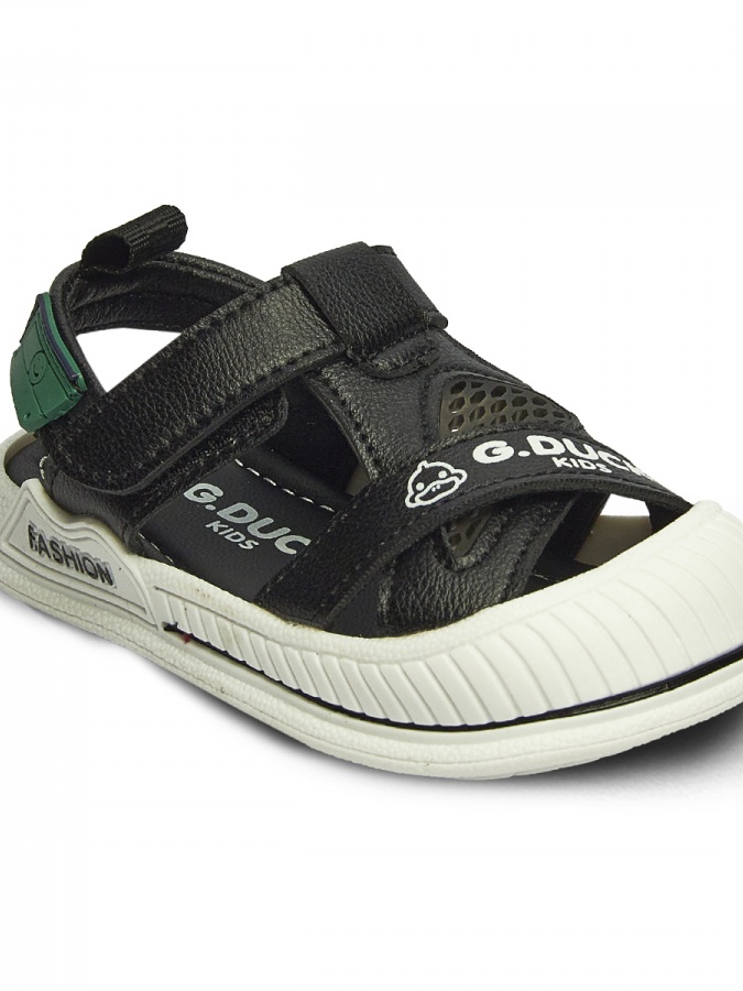 Sandallar qora Eko teri 8157b Persey 8157b qora 24 persey