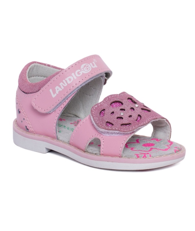 Босоножки Розовый Кожа BL7614-01 Minibear kids BL7614-01 Розовый 26