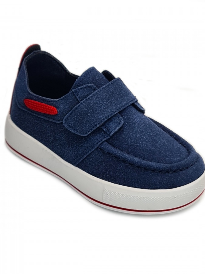 Mokasinlar moviy Nubuk DE925-A16 Persey DE925-A16 moviy 28 persey