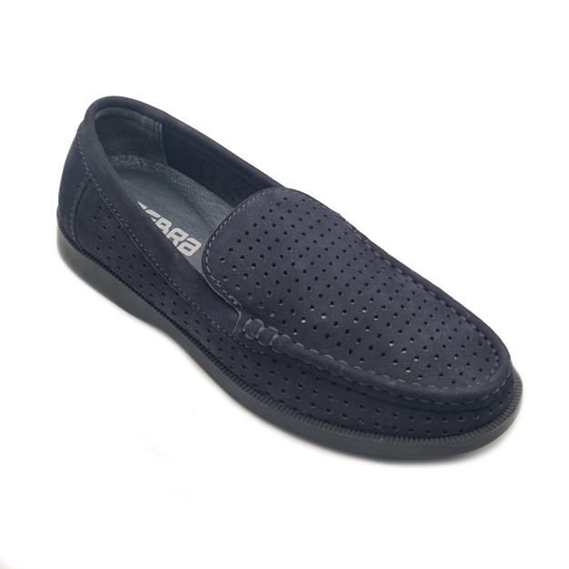Mokasinlar moviy Nubuk 113 - 1m Persey 113-1m moviy 39 persey