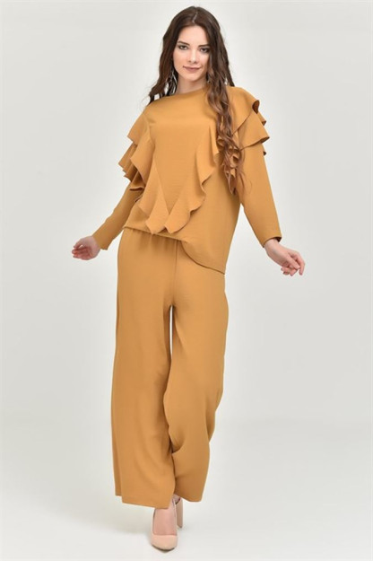 Xardal Ae Komplekt Kostyum Ayollar Uchun 4425 Myidol 4425|Горчица_S_(36) S (36)