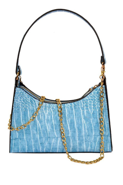 Sumka Ayollar Uchun Yelkadan Baguette SHK Bag 260616MHZ|Ледяной Синий