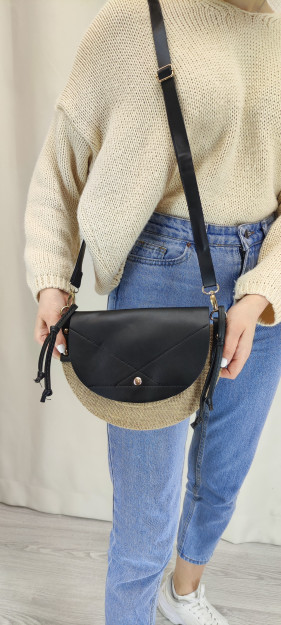 Ayollar Uchun Sumka Yelkadan Somon SHK Bag MYZ000OKN|Черный