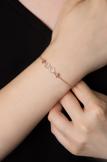 Серебряный Браслет 925 Модель Бесконечность Larin Silver ss2392g