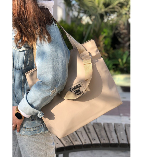 Sumka Ayollar Uchun Qo'l Va Yelkadan BP-45266 B-BAG BP-45266|Бежевый