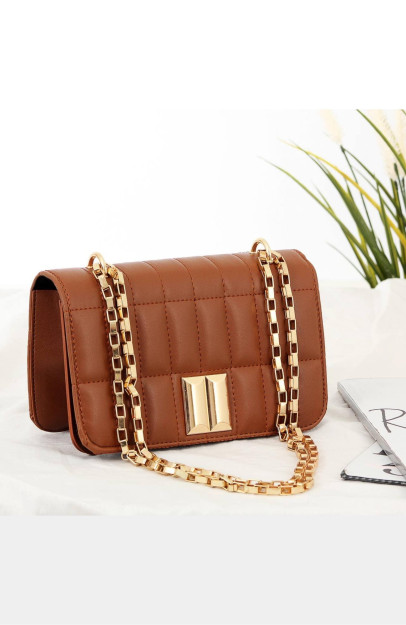 Sumka Ayollar Uchun Yelkadan Capture Zanjirli BP-45299 B-BAG BP-45299|Коричневый