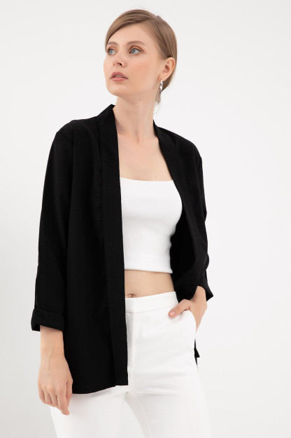 Yoqali Jaket Kapri Zen 41035190936|Черный_M-L L-XL