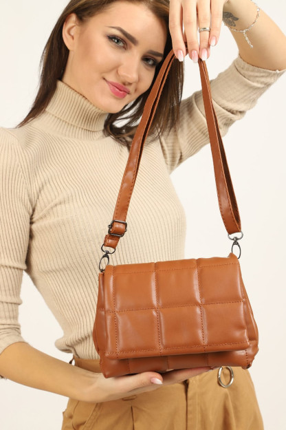 Женская Сумка Через Плечо SHK Bag MYZ0000HMZ037|Коричневый
