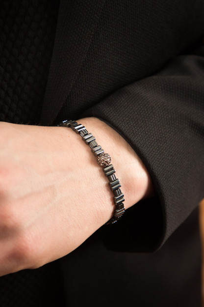 Серебряный Браслет Модель Камень 925 Пробы BL1039 Larin Silver BL1039|Нить