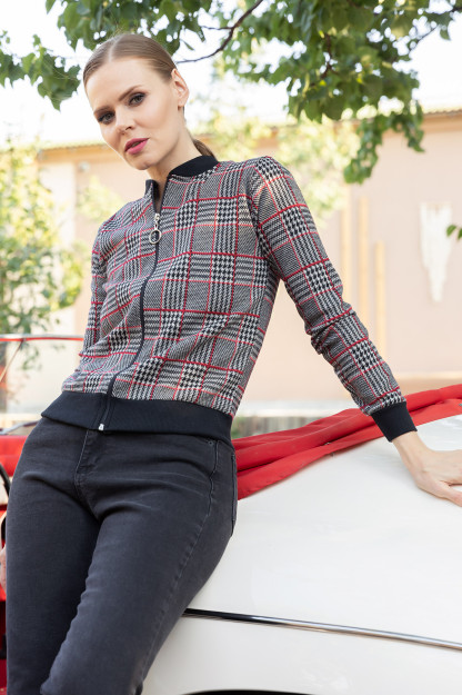 Fermuarli Jaket Zen 41035201367|Красный_S_(36) S (36)