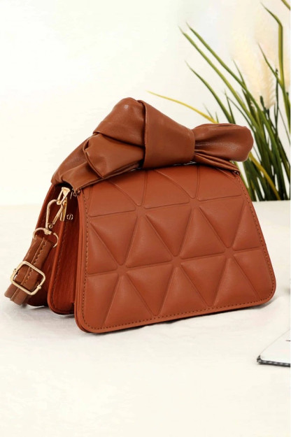Sumka Ayollar Uchun Yelkadan Papy Bantikli BP-4525O B-BAG BP-4525O|Коричневый