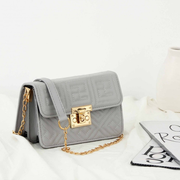 Sumka Ayollar Uchun Yelkadan Samu Zanjirli BP-4527O B-BAG BP-4527O|Серый