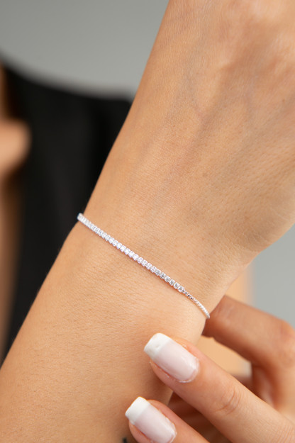 Kumush Bilakuzuk Toshli 925 Proba FA182400 Larin Silver FA182400|Серебристый