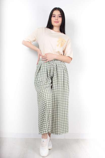 Ayollar Uchun Keng Shim 6359 Saga 6357|Зелённый_L-XL L-XL