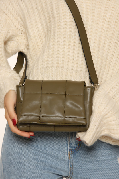 Sumka Ayollar Uchun Yelkadan Zanjirli SHK Bag 851MYZ2405|Хаки