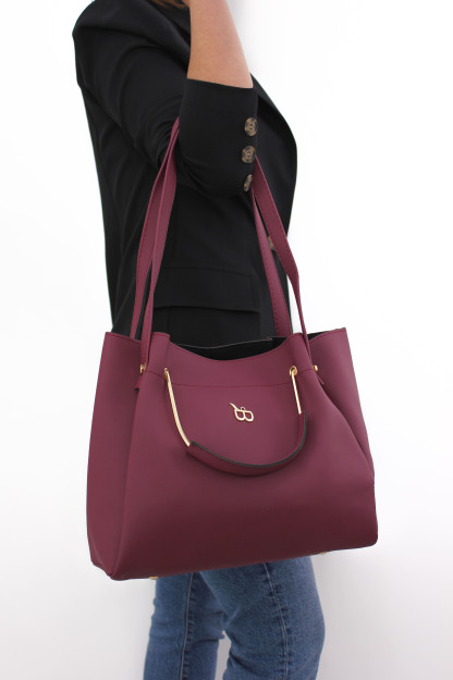 Женская Сумка Через Плечо Nando BP-45444 B-BAG BP-45444|Бордовый