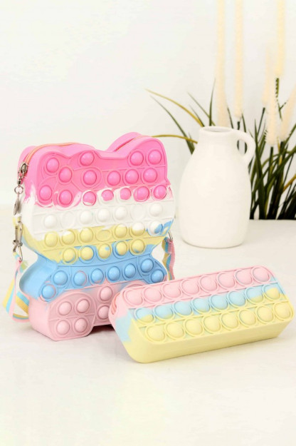 Antistress Sumka Set Smile Pop It BP-4571O B-BAG BP-4571O |1