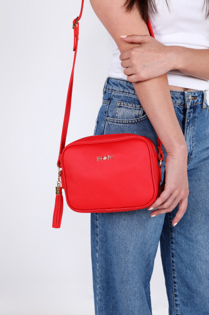 Sumka Ayollar Uchun Qo'l Va Yelkadan Club 10381 Beverly Hills Polo Club 10381|Красный