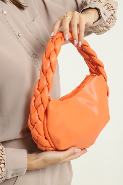 Sumka Ayollar Uchun Yelkadan Yumshoq Charmdan SHK Bag MYZ003BETL|Оранжевый