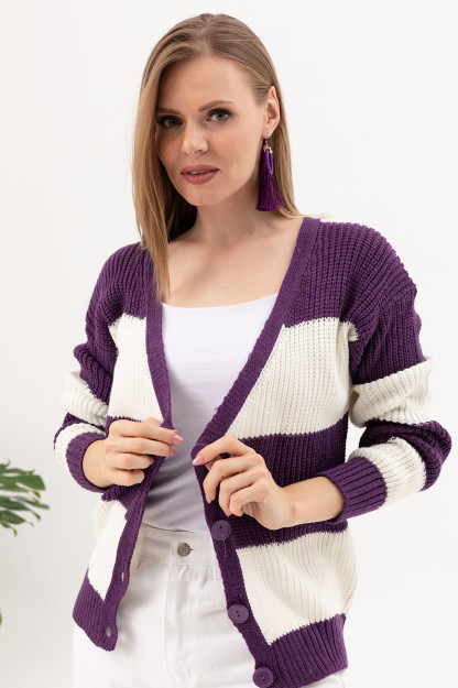 Tugmali Kardigan Zen 41035201405|Фиолетовый_СТД