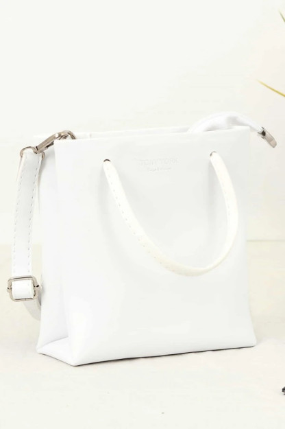 Женская Сумка Через Плечо С Поясом Веревочный Ремешок SM0821 B-BAG SM0821|Белый