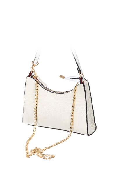 Багетная Женская Сумка Через Плечо Baguette Bag - Белый SHK Bag 260616MHZ|Белый