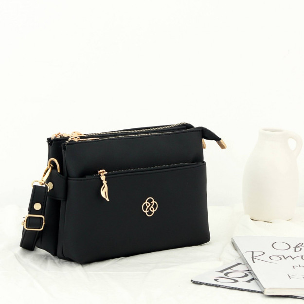 Sumka Ayollar Uchun Yelkadan Hub BP-45277 B-BAG BP-45277|Черный