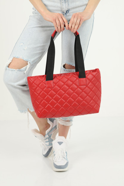 Sumka Ayollar Uchun Yelkadan Yoritilgan SHK Bag 1007TKNMYZ|Красный