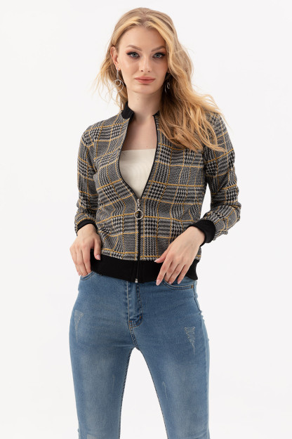 Fermuarli Jaket Zen 41035201367|Желтый_-_Черный_S_(36) L (40)
