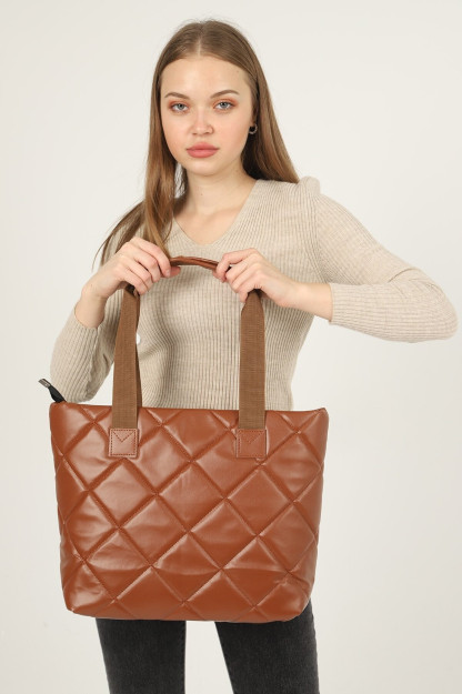 Sumka Ayollar Uchun Yelkadan Amber BP-4417K B-BAG BP-4417K |Коричневый