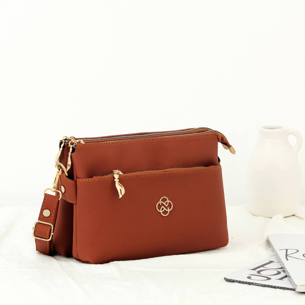 Женская Сумка Через Плечо Hub BP-45277 B-BAG BP-45277|Коричневый