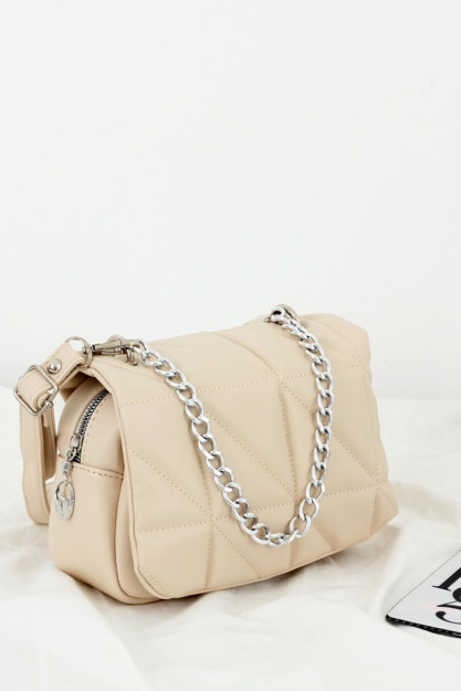 Женская Сумка Через Плечо Gustavo BP-4506O B-BAG BP-4506O |Кремовый