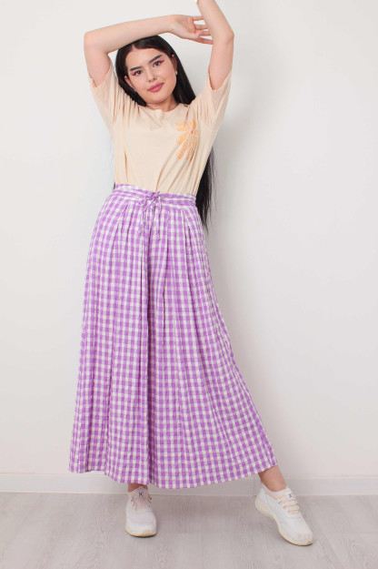 Ayollar Uchun Keng Shim 6357 Saga 6357|Феолетовый_L-XL S-M