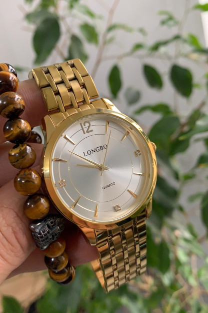 Мужские Наручные Часы SK060 Longbo SK060|Золотистый